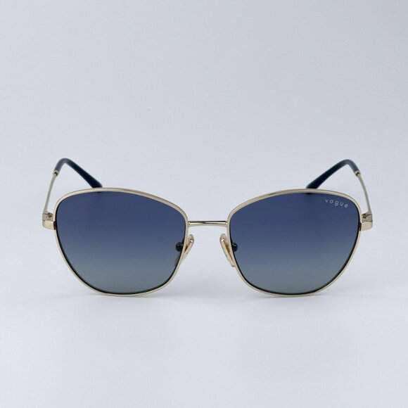 Vogue Women BRAND NEW Sunglasses Gold Blue Gradient Butterfly VO4232S 848/4L - Picture 2 of 10
